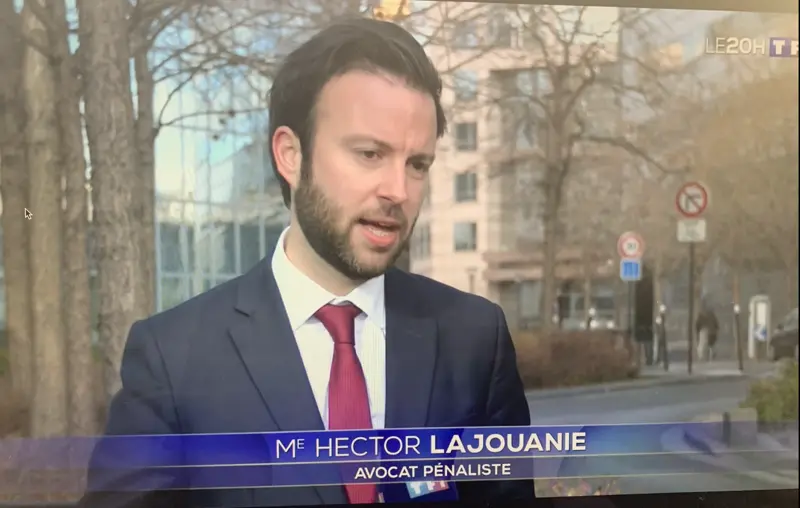 Hector Lajouanie interviewé au JT de 20h de TF1