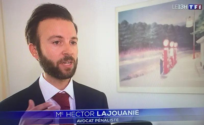 Hector Lajouanie interviewé au JT de 13h de TF1