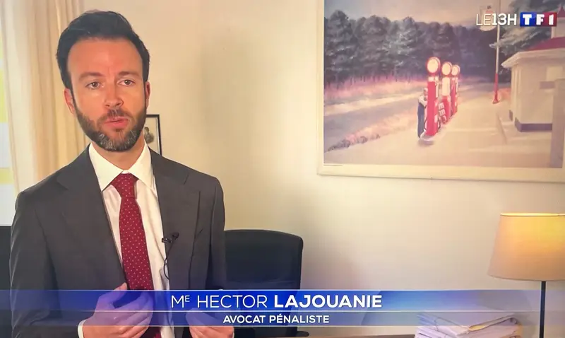 Hector Lajouanie interviewé au JT de 13h de TF1 le 25 mars 2026
